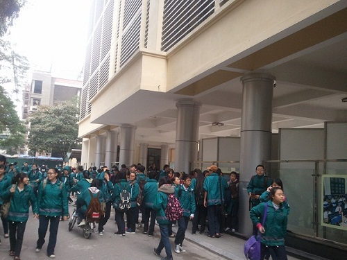 Trường THPT Nguyễn Tất Thành, nơi xảy ra cái chết bất thường của học sinh Tùng