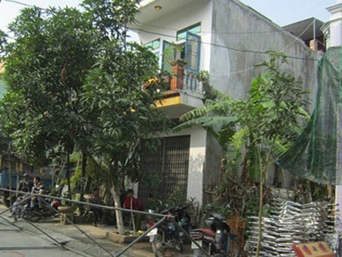 Hiện trường vụ thảm sát ở Thái Bình