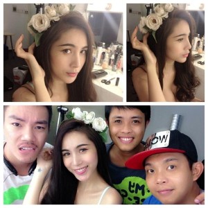 clip thuy tien mac bikini khoe voc dang cua gai mot con 2