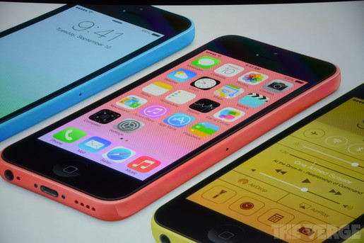 dien thoai iphone 5s va iphone 5c da ban ra thi truong hinh 5