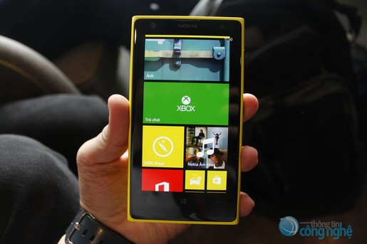 dien thoai nokia lumia 1020 mau vang xach tay ve viet nam hinh 2