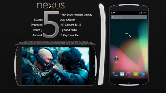 Điện thoại Nexus 5 được bán trên thị trường hình 1
