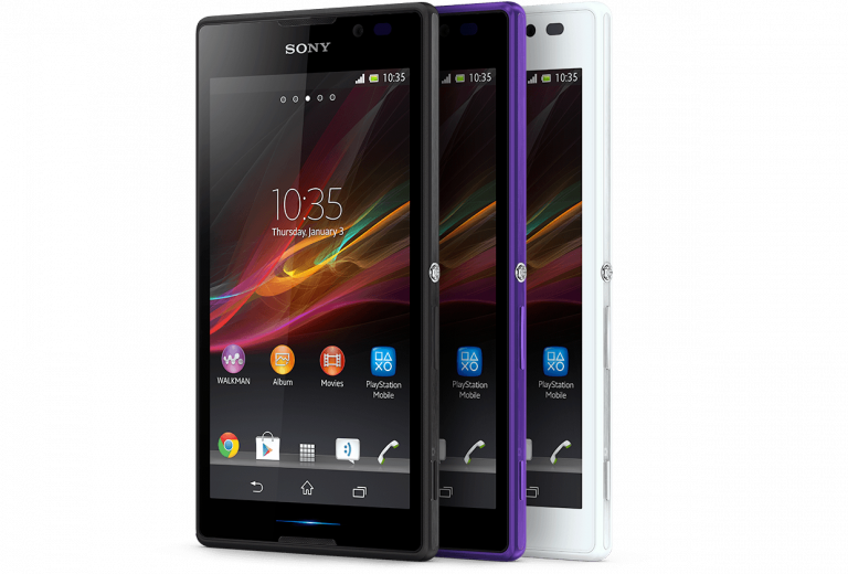Sony tung ra chiếc điện thoại Xperia C màn hình 5 inch giá rẻ hình 1
